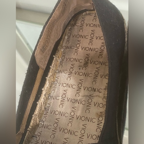 Vionic Espadrille Black Knit Upper size 9 - Picture 4 of 12